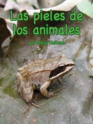 cover image of Las pieles de los animales